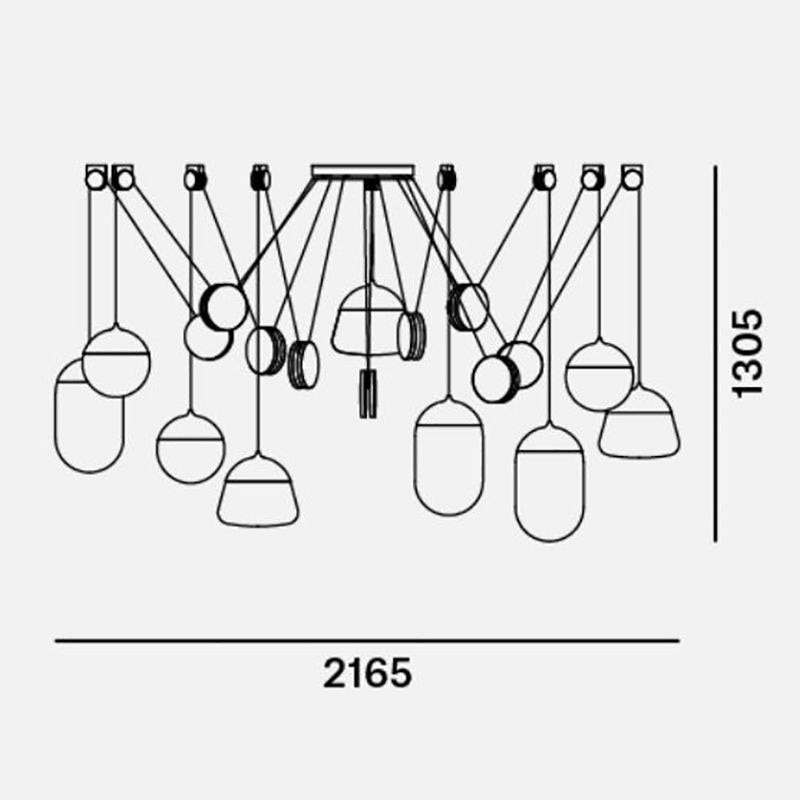Planets 9 Suspension Dimensions