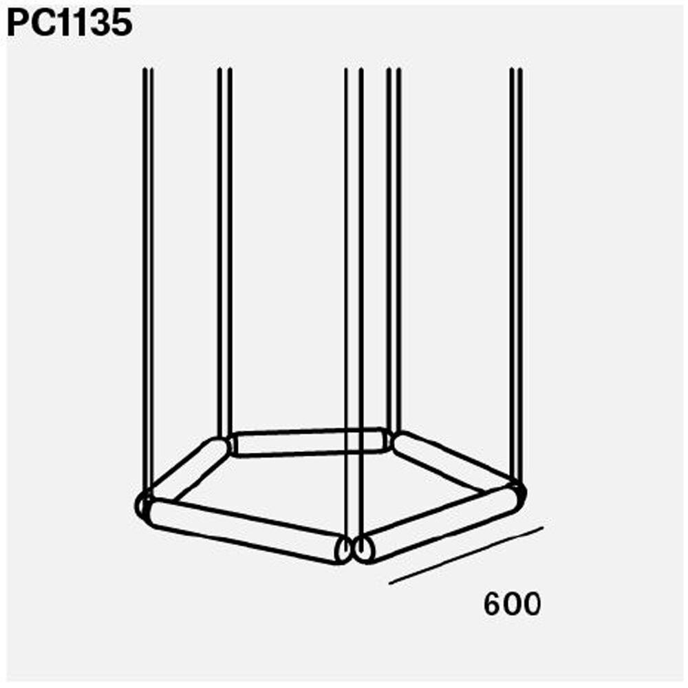 Puro Contour Pentagon Suspension Dimensions