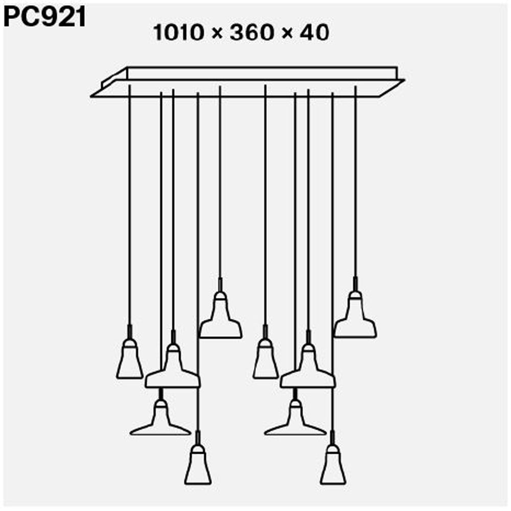 Shadows Rectangle Suspension Dimensions