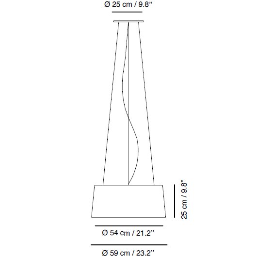 Aitana Suspension Dimensions