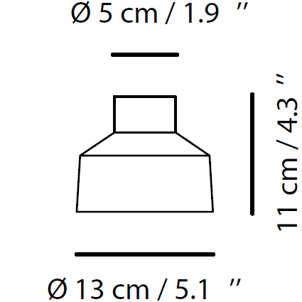 Alabast Small Outdoor Portable Table Dimensions