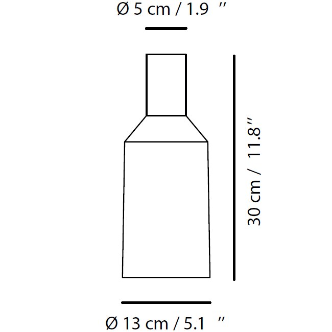 Alabast Outdoor Portable Table Dimensions