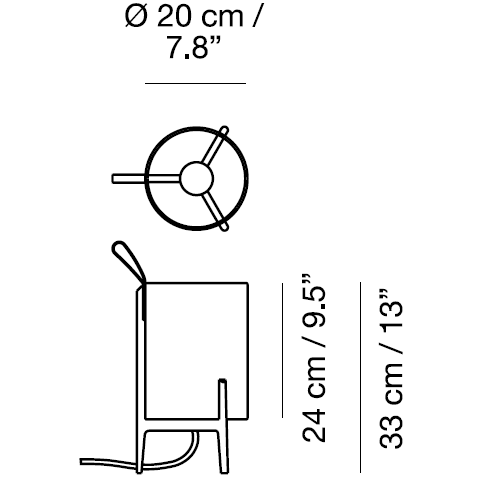 Greta Table Dimensions