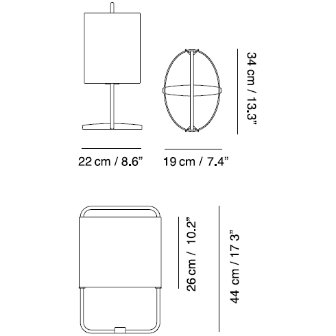 Margot Table Dimensions