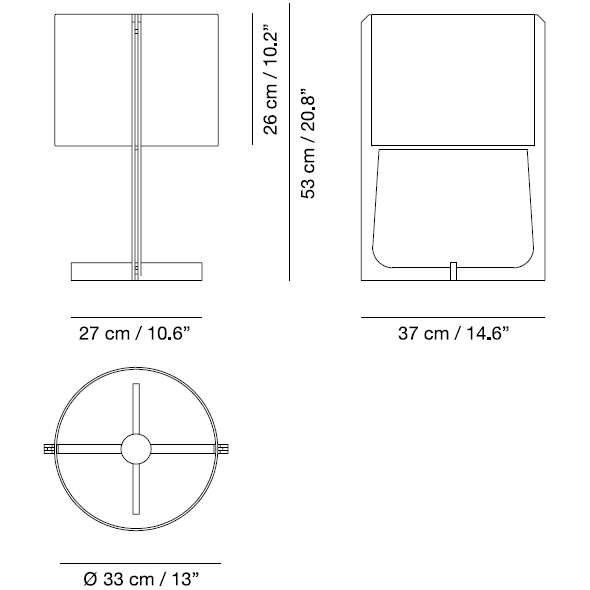 Melina Table Dimensions