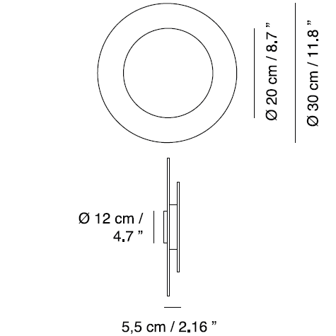 Parme Wall Dimensions