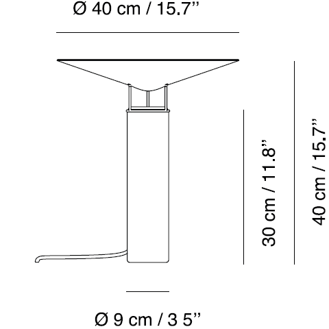 Rebound Table Dimensions