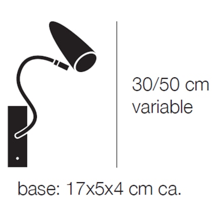 CicloItalia Flex W1 Wall Dimensions