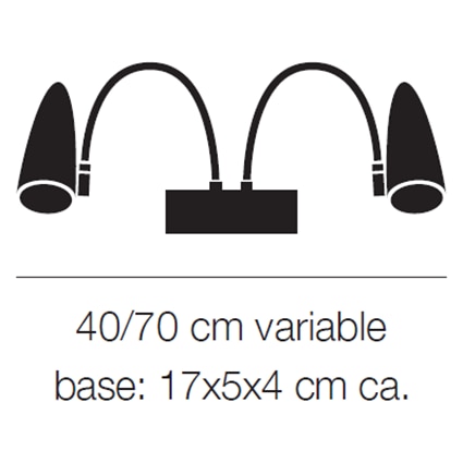 CicloItalia Flex W2 Wall Dimensions