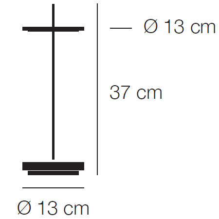 Giulietta BE Portable Table Dimensions