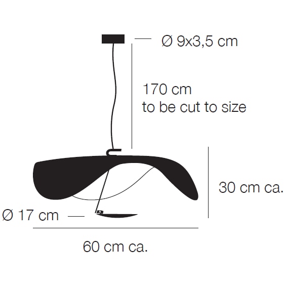 Lederam Manta S1 Suspension Dimensions