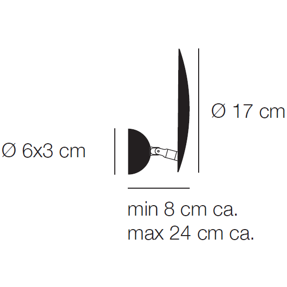 Lederam W1 Wall Dimensions