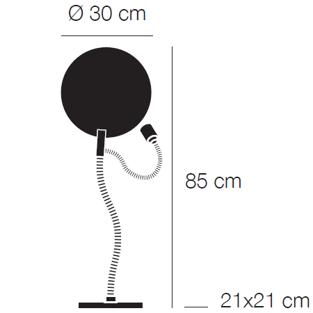 Luce d'Oro Table Dimensions