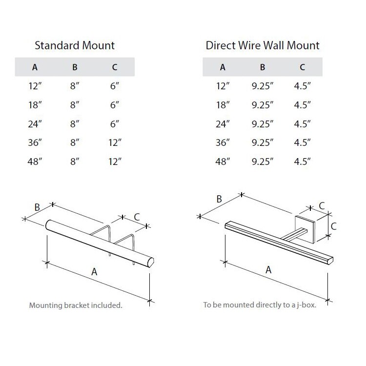 Art Light Wall Dimensions