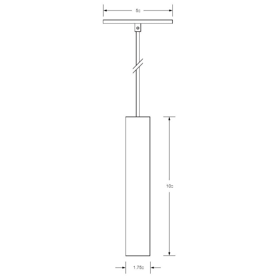 Chime Light Suspension Dimensions