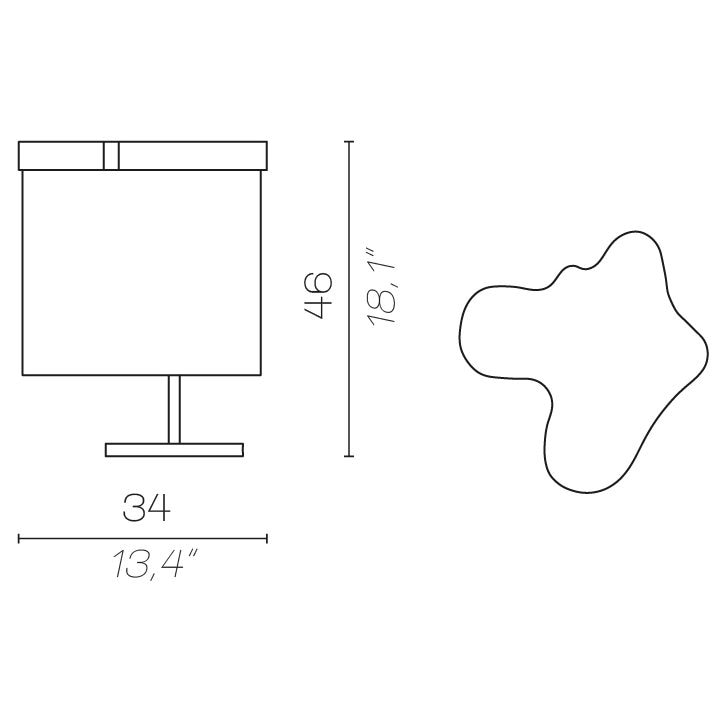 Arcipelago Ta Table Dimensions