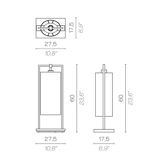 Athena TA Table Dimensions