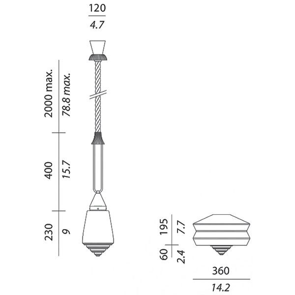 Calypso So Antigua Suspension Dimensions