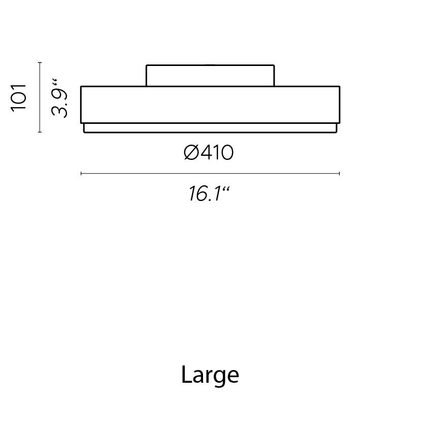 Discus Ceiling Dimensions