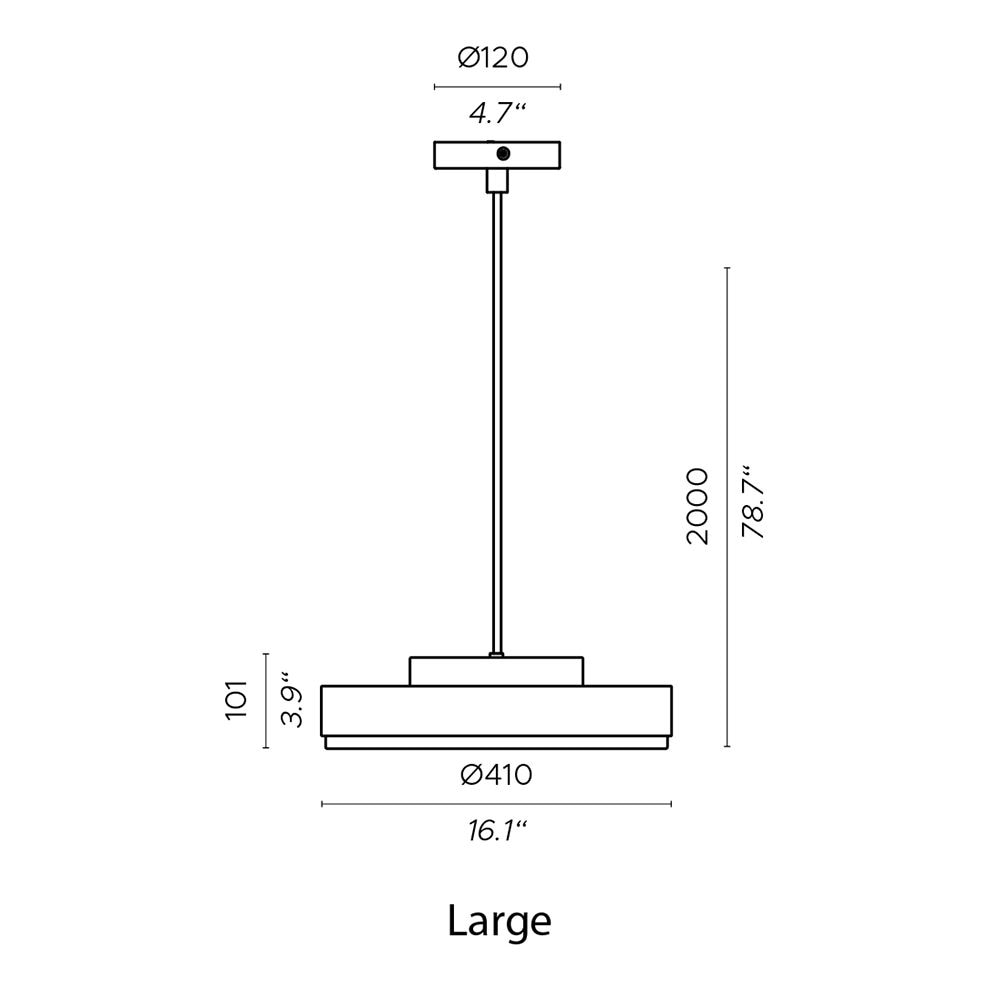 Discus Suspension Dimensions