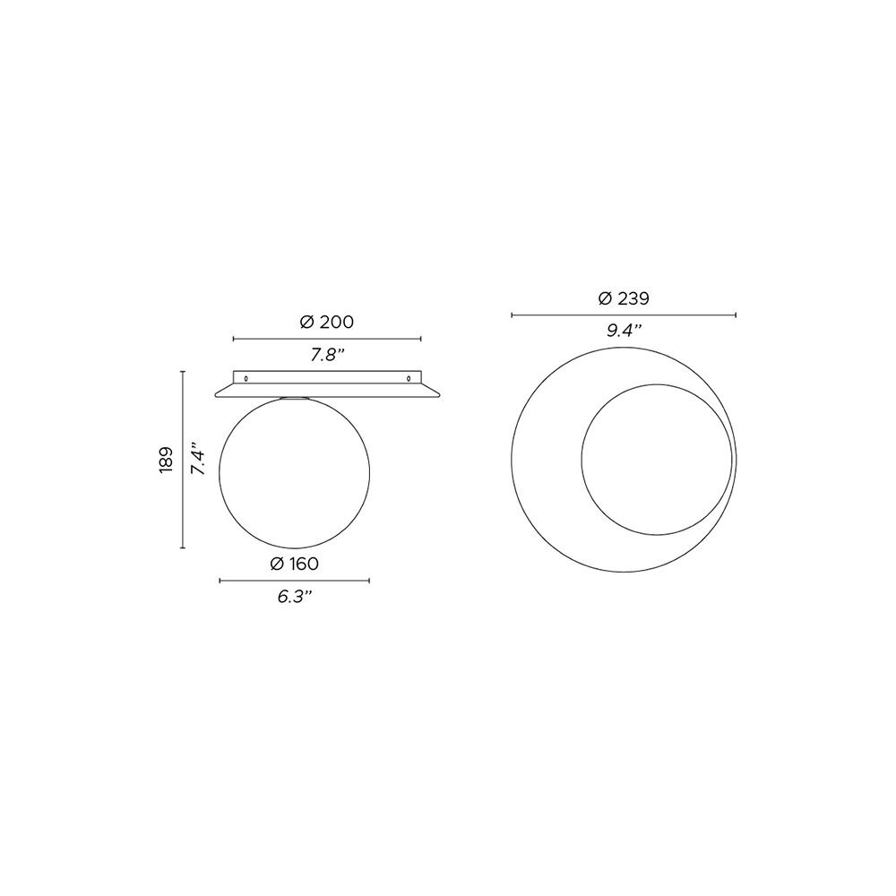 Emma Ceiling Dimensions