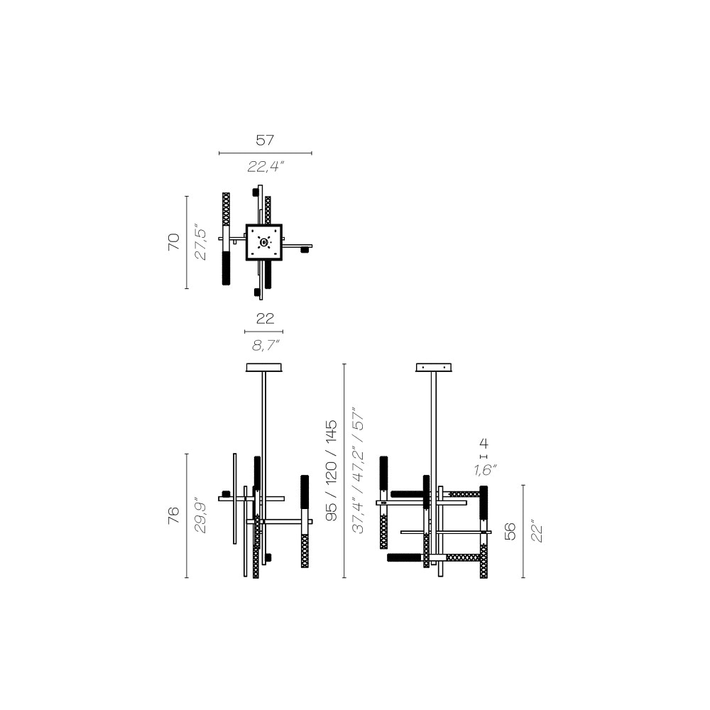 Mikado SO Suspension Dimensions