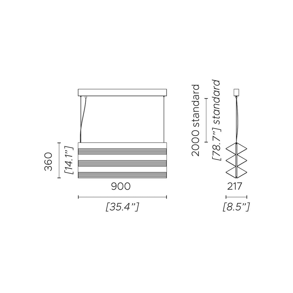 Stick Trio Suspension Dimensions