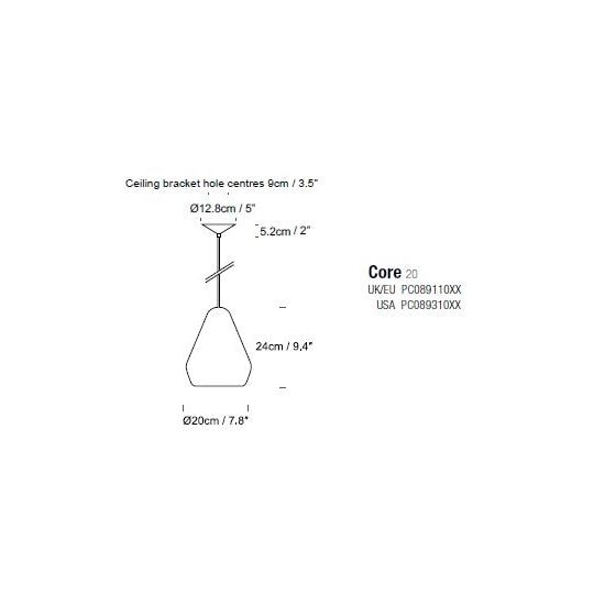 Core Suspension Dimensions