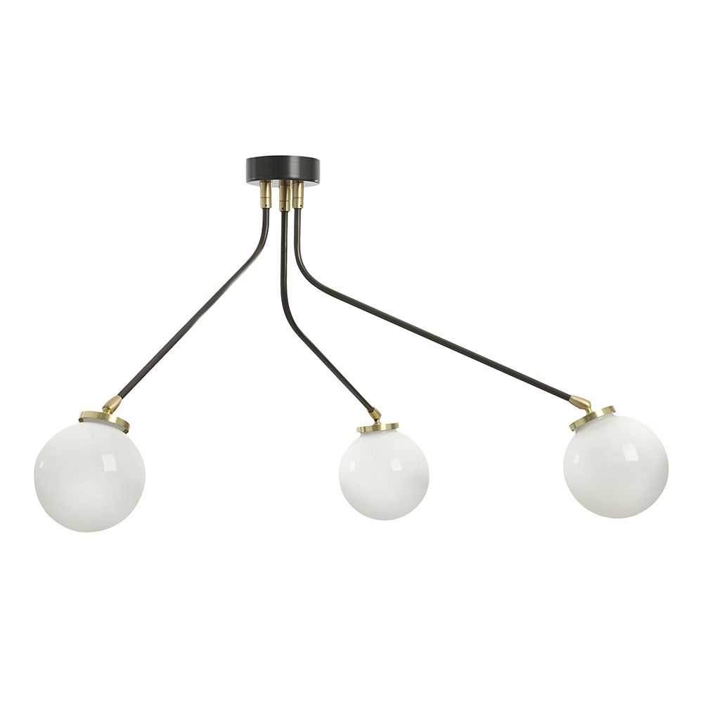 CTO Lighting Array Mini Opal Suspension Dining Room Lighting