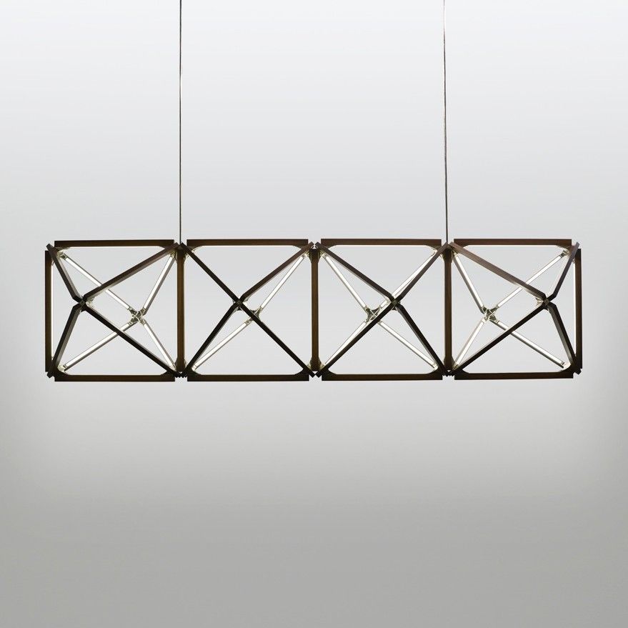 Stickbulb 4X Truss Chandelier Suspension Refined Industrial Lighting Styles