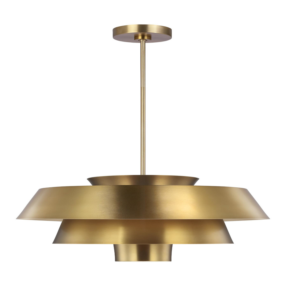 Visual Comfort Studio Collection Brisbin Large Pendant Suspension Visual Comfort Lighting