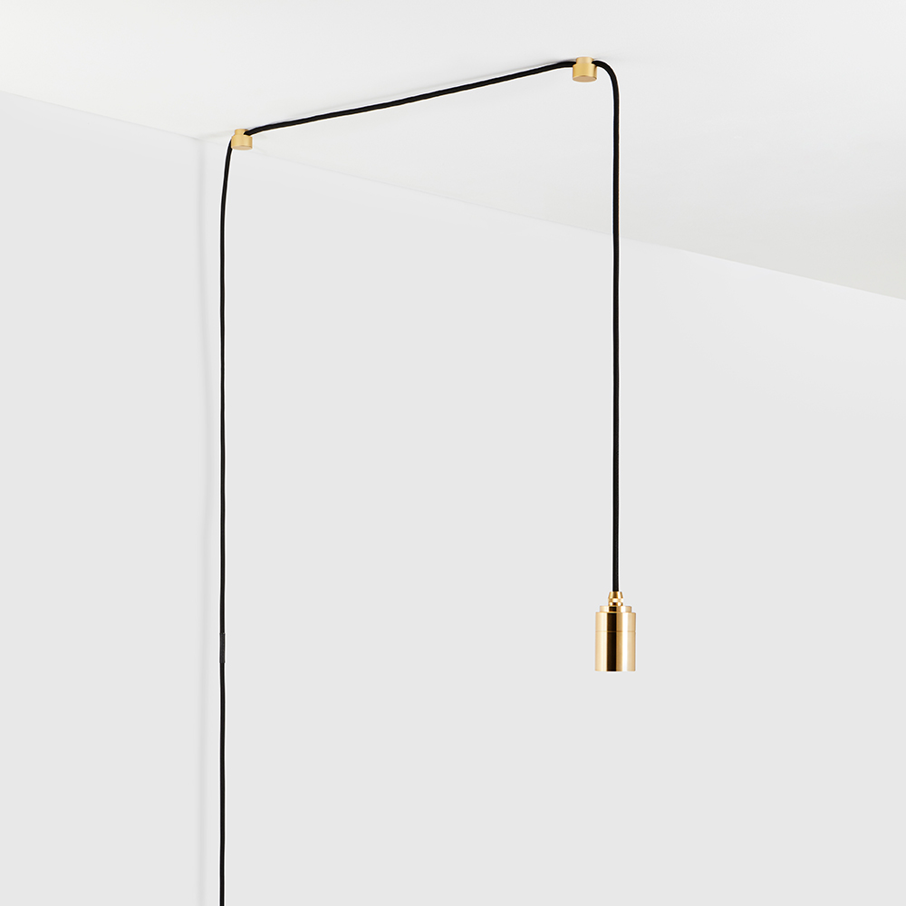 Tala Brass Plug-In Pendant Suspension Tala Lighting