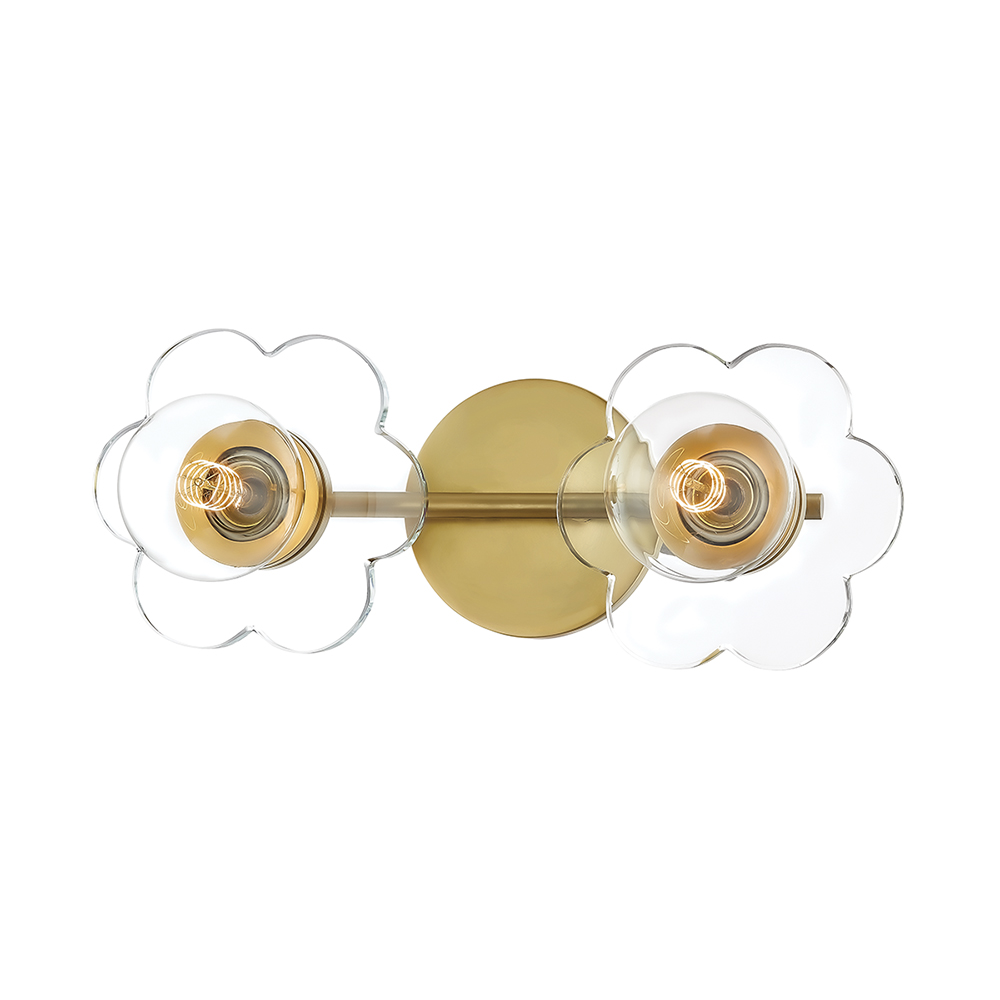 Mitzi Alexa Double Bath and Vanity Wall Bathroom Lighting