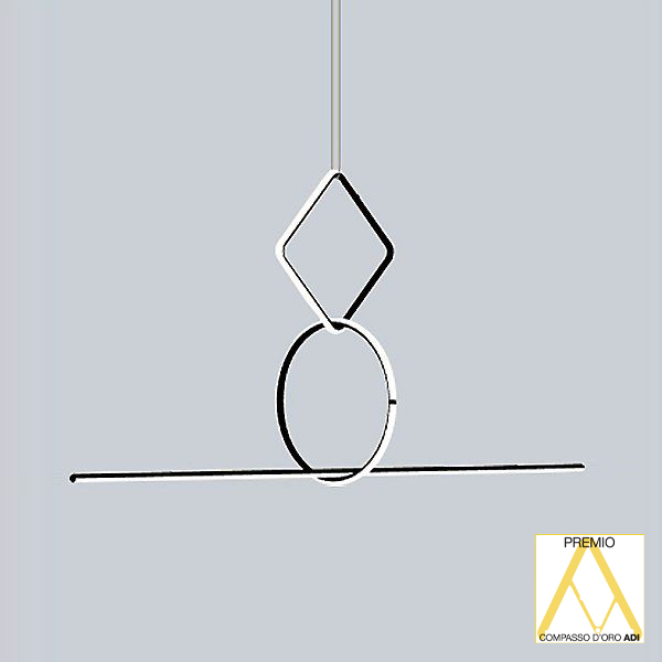 Flos Arrangements Square Small, Round Small, & Line Suspension Chandeliers