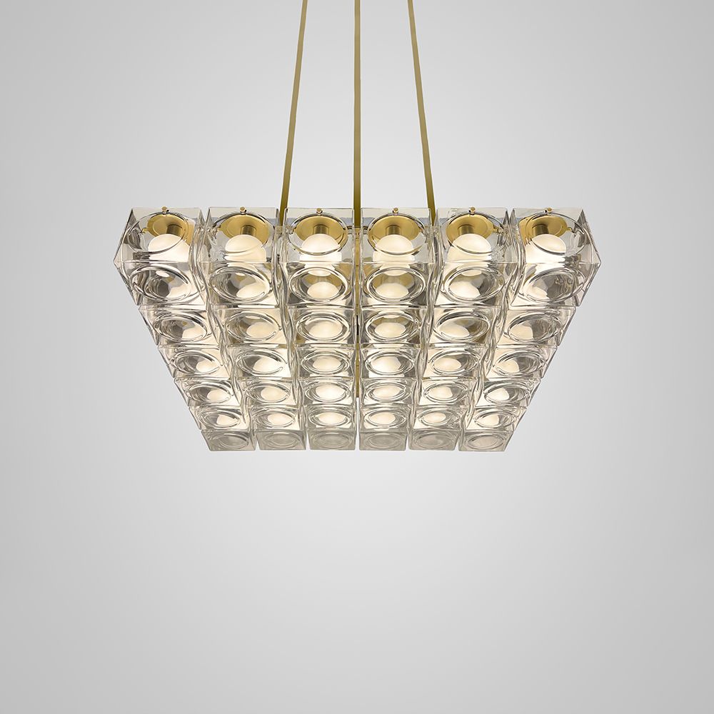 Lee Broom Chant 6 x 6 Chandelier Suspension Lee Broom Lighting