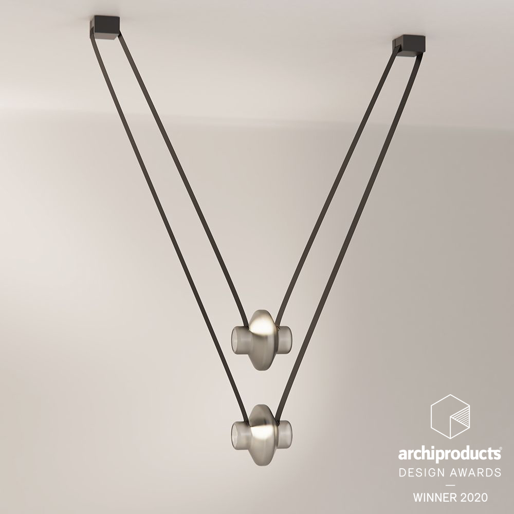 Darmes Etat-des-Lieux 2A Suspension Blown Glass Pendant Lights
