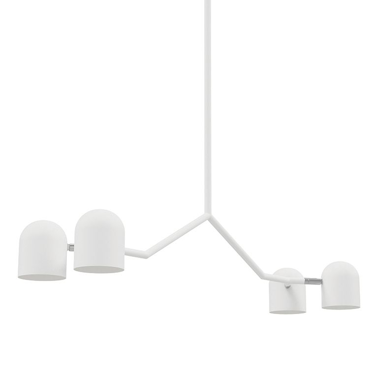 Gus Modern Tandem 4-Head Suspension Dining Room Lighting