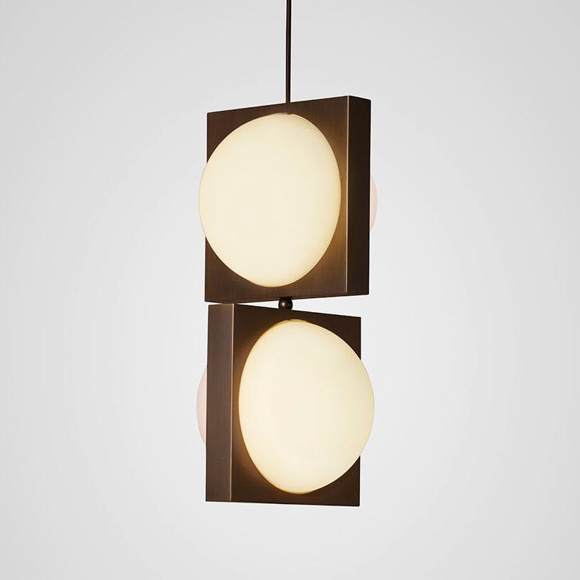Lee Broom Solstice Duo Pendant Suspension Lee Broom Lighting