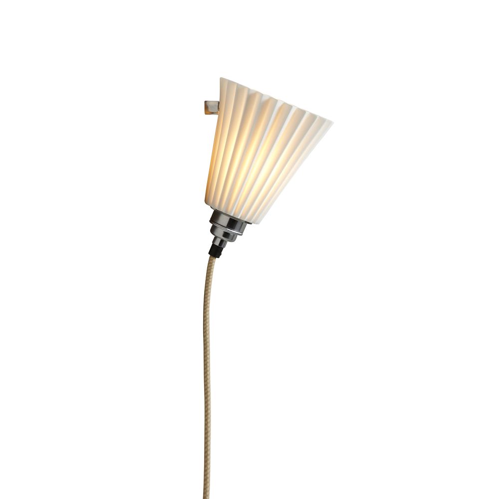 Original BTC Portable Wall Pleat Plug-In Wall Lights