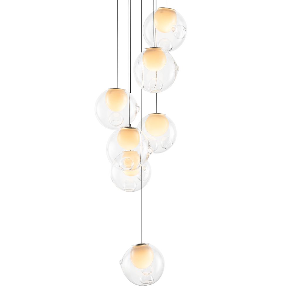 Bocci 28.7 Random Suspension (Clear Pendants) Canadian Designs