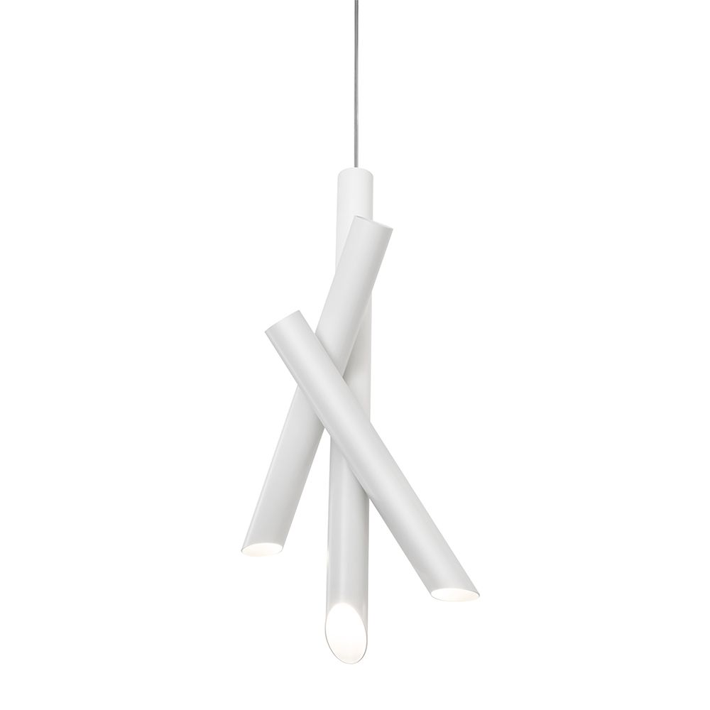 Nemo Tubes 3 Suspension Bedroom Lighting