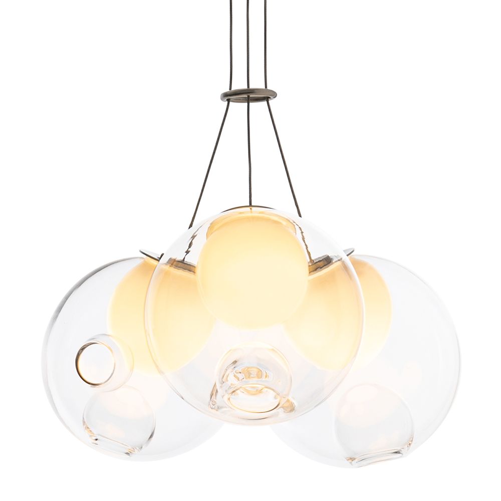 Bocci 28.3 Cluster Suspension (Clear Pendants) Canadian Designs