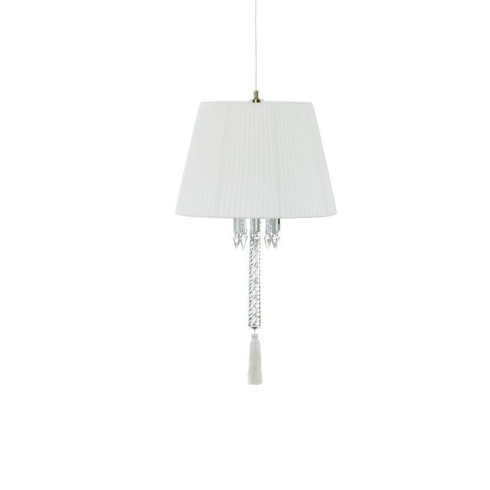 Baccarat Torch Suspension White Shade Best Bedside Pendant Lights