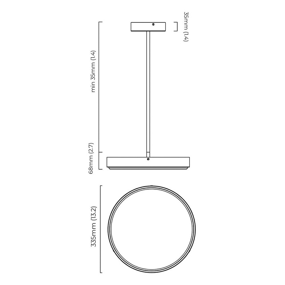 Anvers Pendant Suspension CTO Lighting Pendant Lights USA & Canada