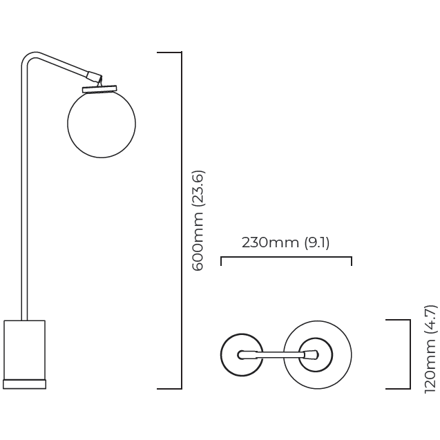 Array Opal Table Dimensions