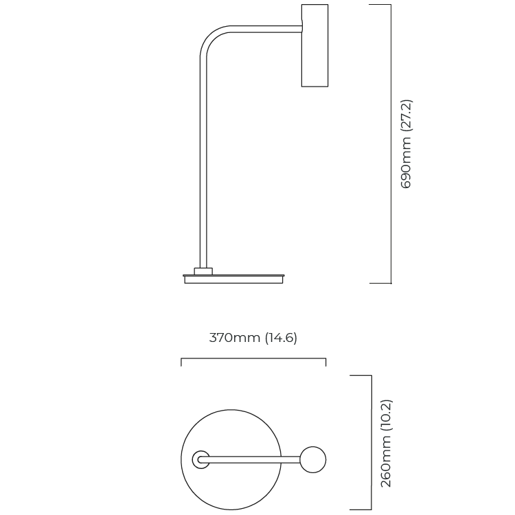 Heron Table Dimensions