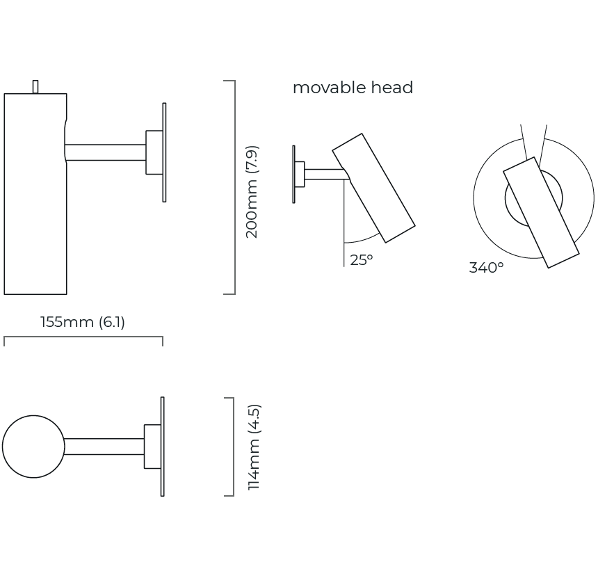 Heron Wall Dimensions
