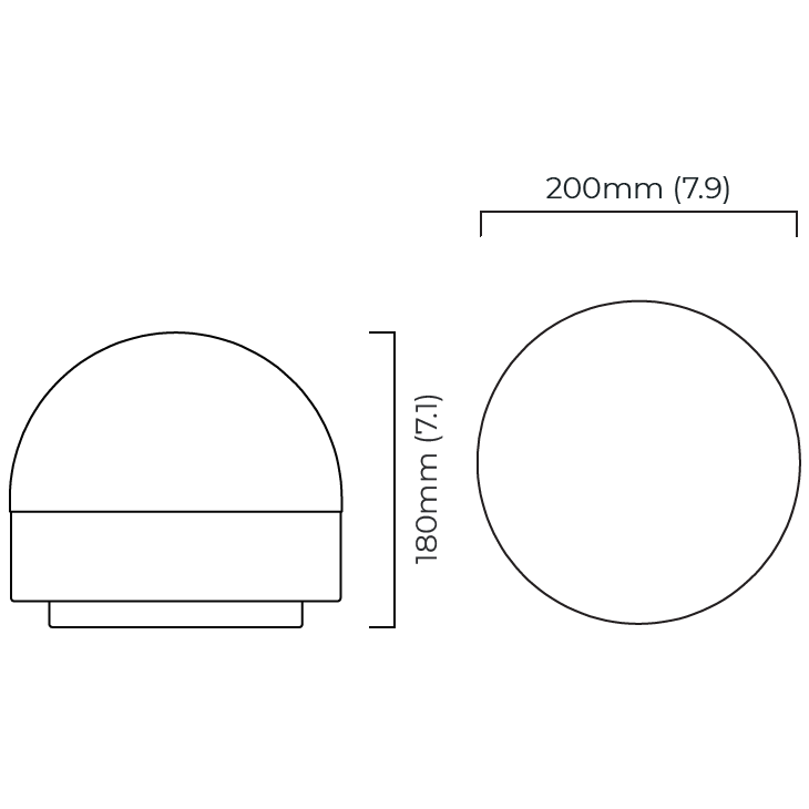 Lucid Table Dimensions