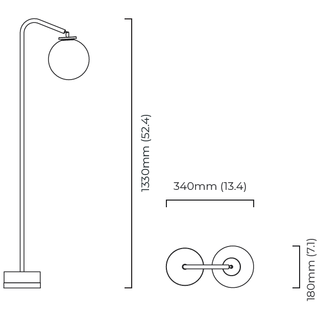 Oscar Floor Dimensions