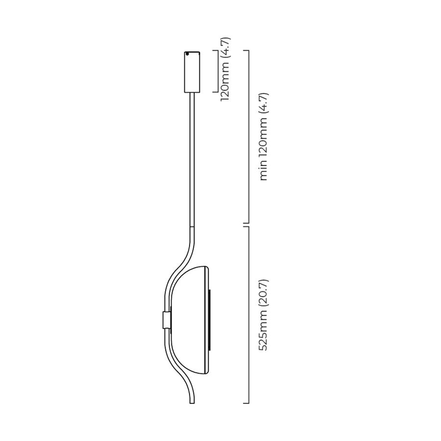 Pendulum Suspension Dimensions